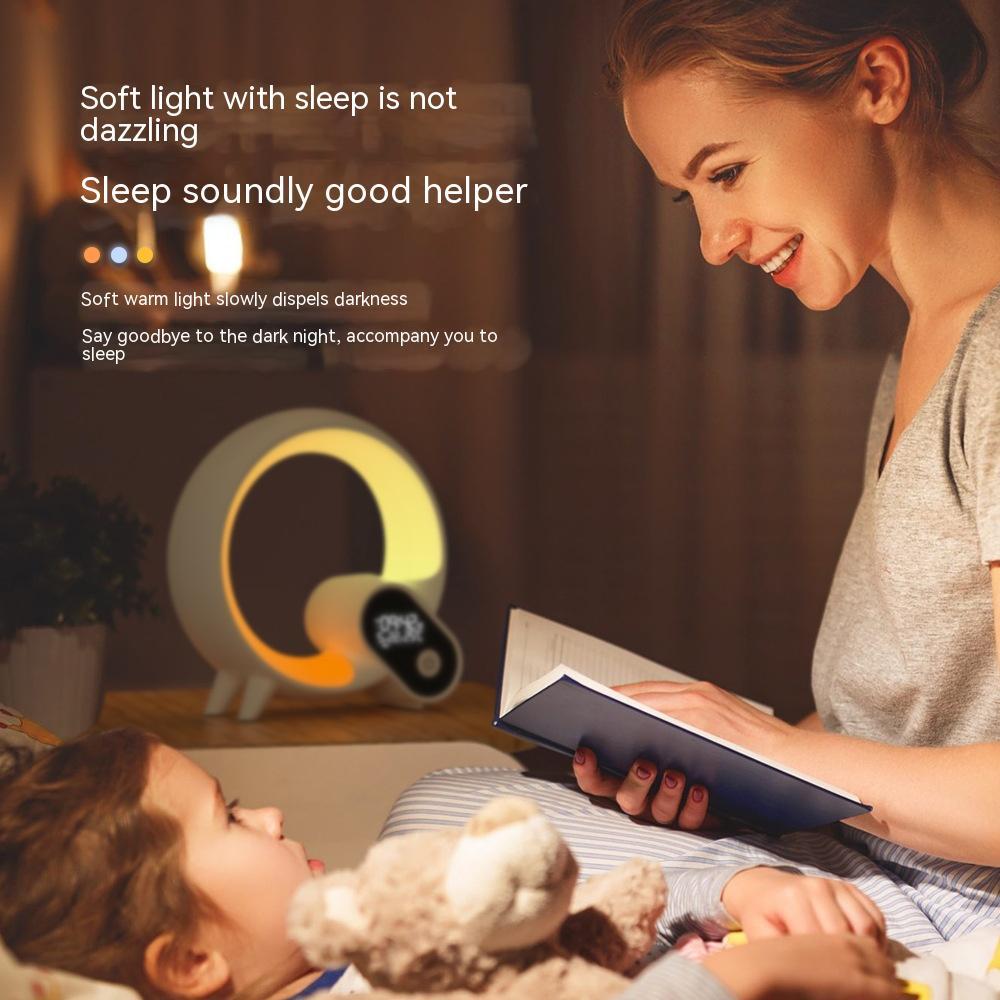 Reloj Despertador Inteligente con Luz Ambiental