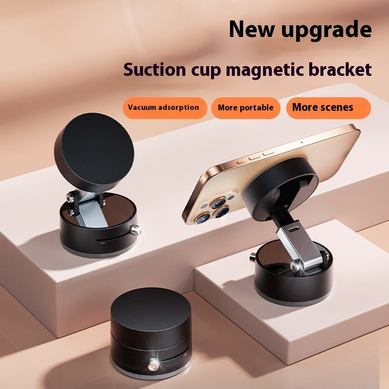 Soporte Magnético Plegable para Auto - Ventosa Fuerte