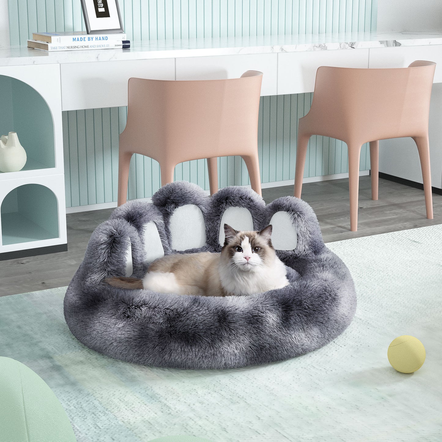Cama Afelpada para Mascotas Pequeñas