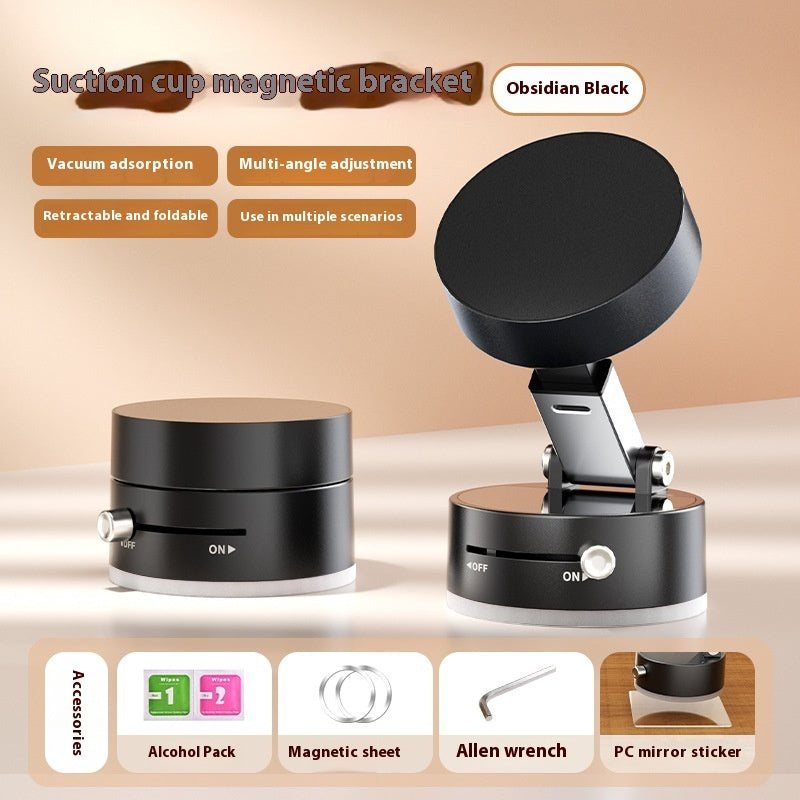 Soporte Magnético Plegable para Auto - Ventosa Fuerte