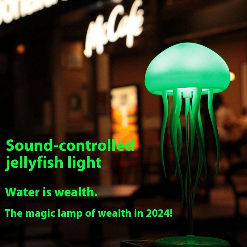 Lámpara de Medusas LED - Ambiente Nocturno