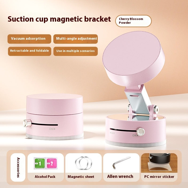 Soporte Magnético Plegable para Auto - Ventosa Fuerte