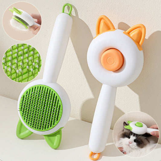 Cepillo Autolimpiante para Mascotas - Perros/Gatos